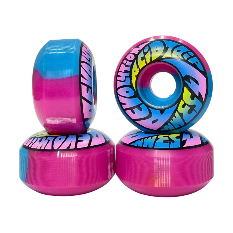 Rodas Revolution Acid Trip Mescla Azul/Pink 53mm 99a WHLR0024