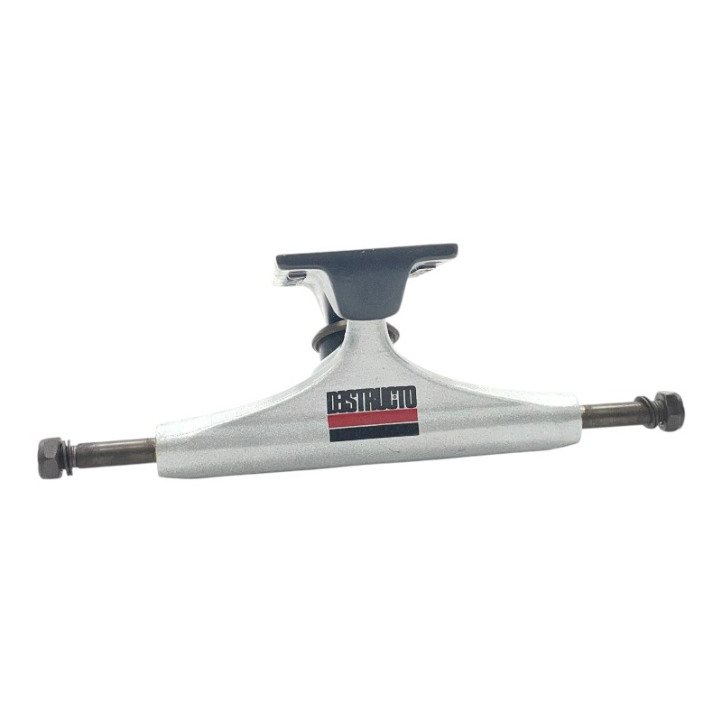 Truck Destructo Mid 5.25 Trave Raw/ Base Preta TRDE401