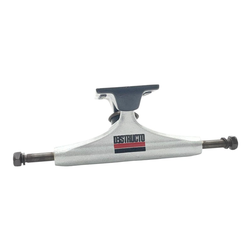 Truck Destructo Mid 5.25 Trave Raw/ Base Preta TRDE412