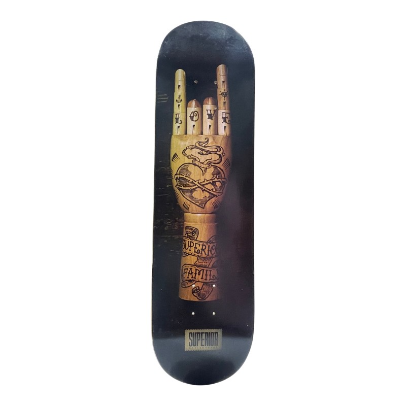 Shape Superior Skateboards "Wood Ink Love" Team Model 8.25"