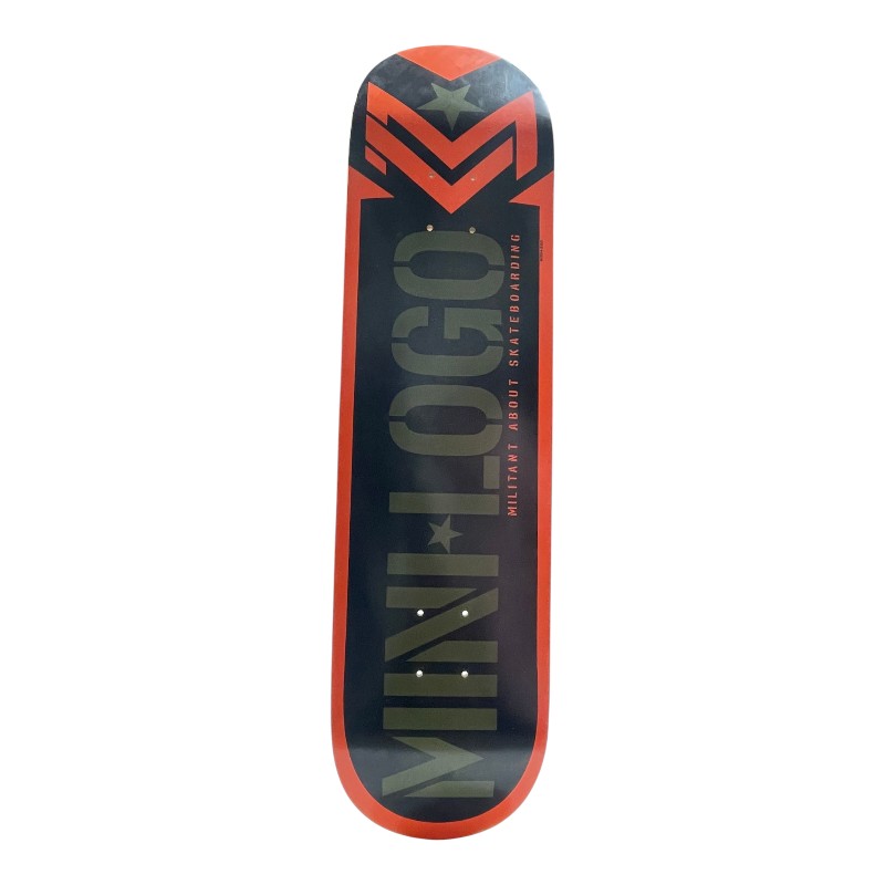 Shape Mini Logo "Militant" Grey 8.25"