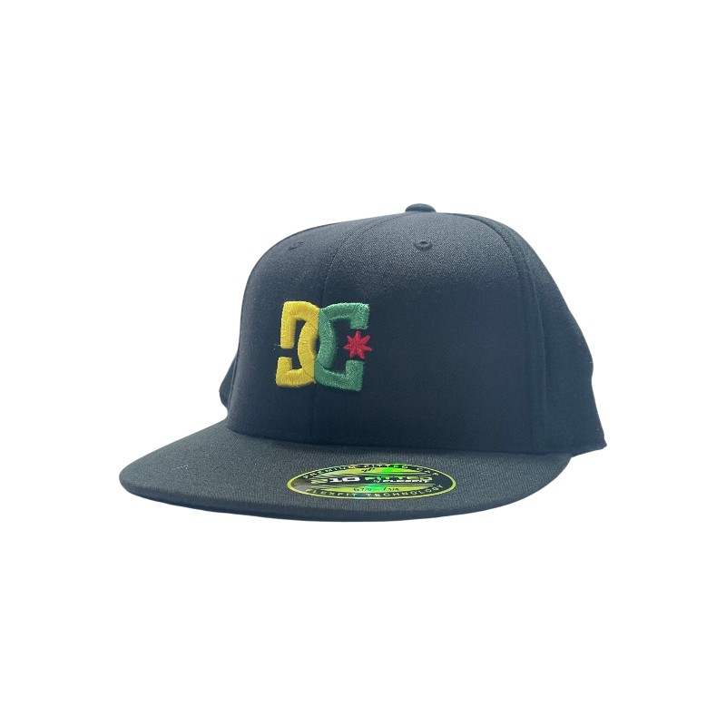 Boné DC Shoes 210 Fitted Flexfit Reggae Rasta Black